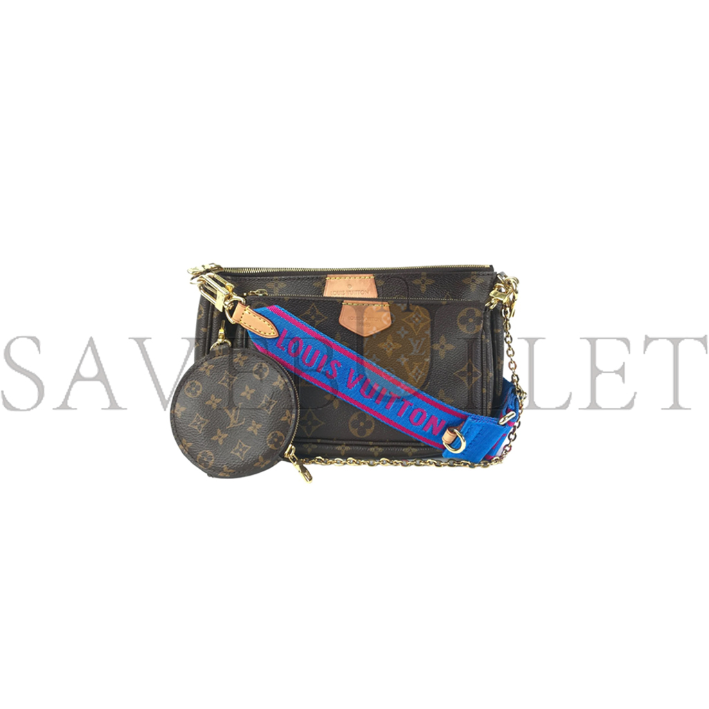 l**is V*t*n multi pochette accessoires-blue  m44823 (24*13*4.5cm)